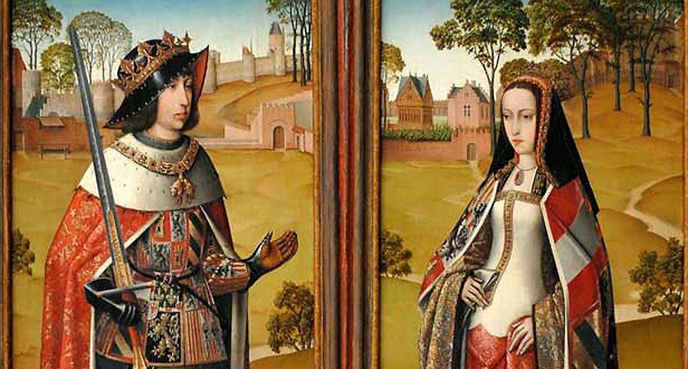 Resultado de imagen para Fotos de Juana de Castilla (después llamada Juana la Loca) y Felipe el Hermoso.
