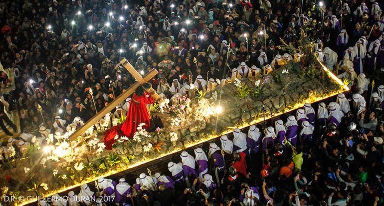 Celebración de Semana Santa y Pascua en Guatemala