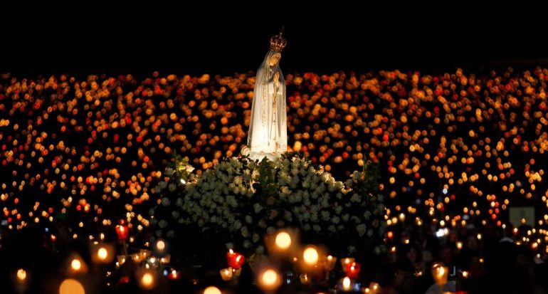 Celebran 100 años de las apariciones de la Virgen de Fátima