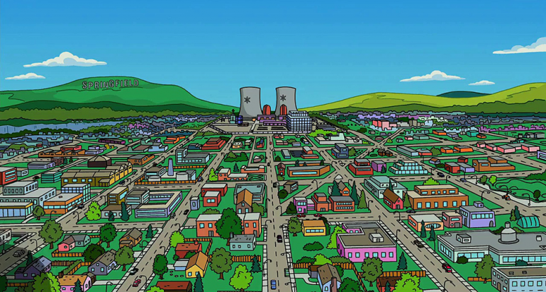 Descubre qué ciudad fue fuente de inspiración del verdadero Springfield