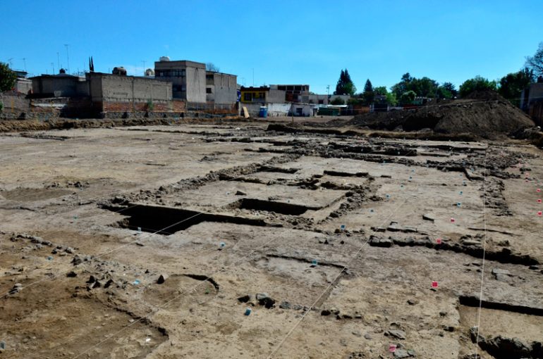Descubren restos de antiguo barrio xochimilca