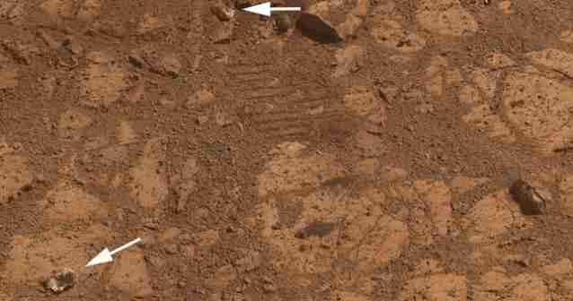 El misterio de la roca en Marte