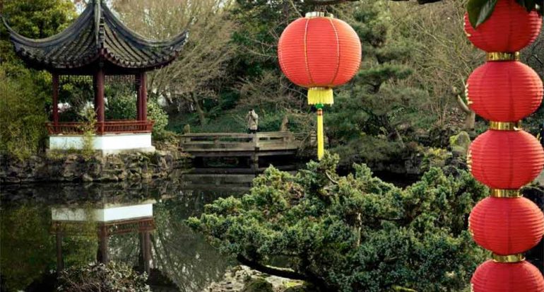 El primer jardín chino fuera de China