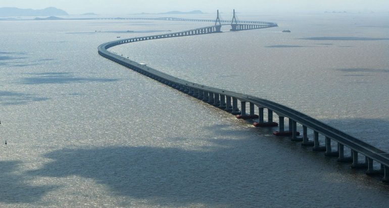 El puente más largo de Asia