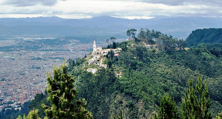 El santuario de Monserrate tiene la mejor vista de Bogotá
