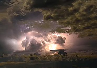 Impresionante video de una tormenta eléctrica en Australia