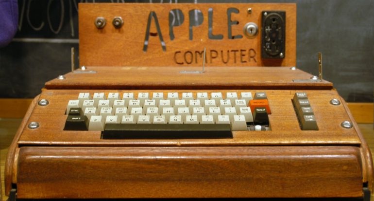 La primera computadora de Apple