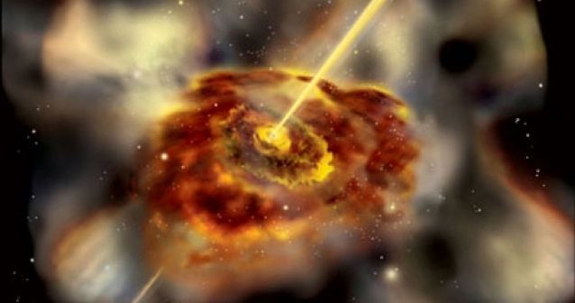 Los agujeros negros generan las partículas más energéticas del universo