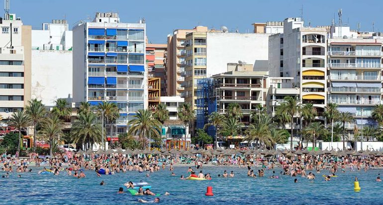 Los hoteles en la bahía de Palma aumentan tarifa