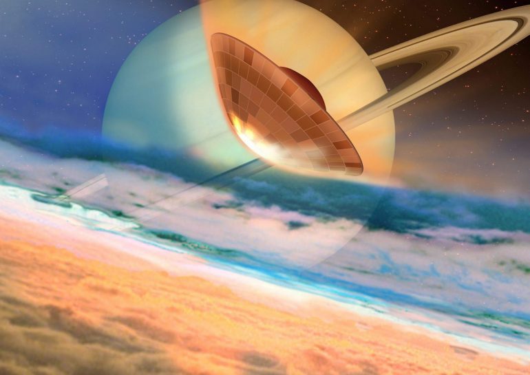 Metano en Titán
