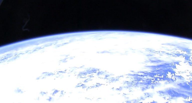 Mira el planeta Tierra como los astronautas
