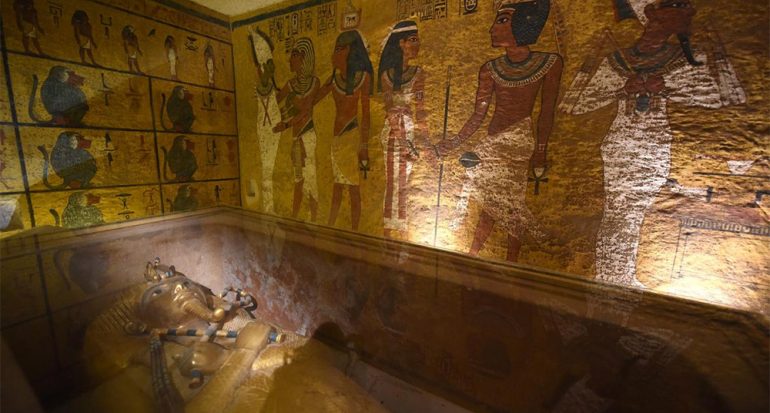 Nuevas pruebas de cámaras ocultas en la tumba de Tutankamón