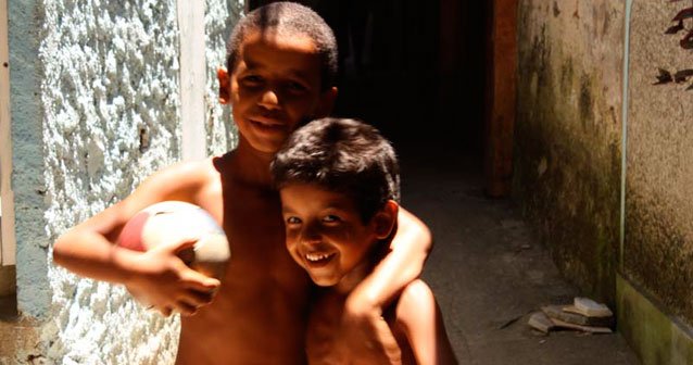Posada en la favela carioca