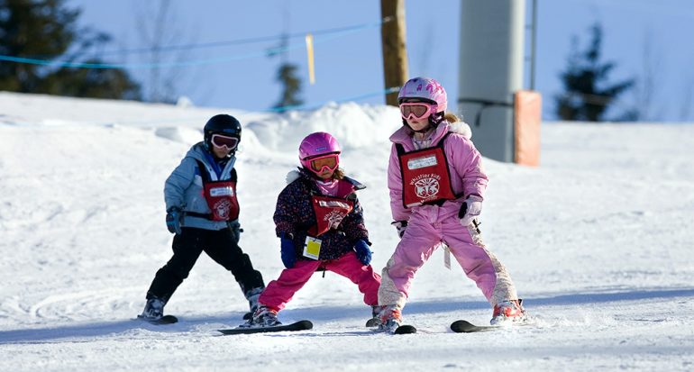 Protección para los pequeños esquiadores