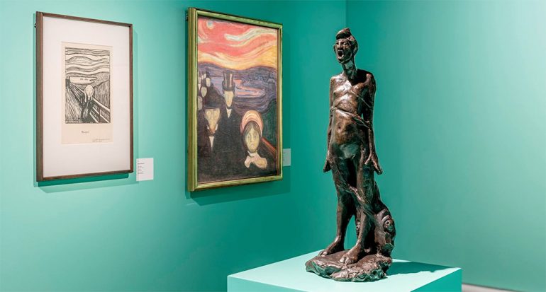 Rivales bajo el mismo techo: Munch y Vigeland se reúnen en Oslo