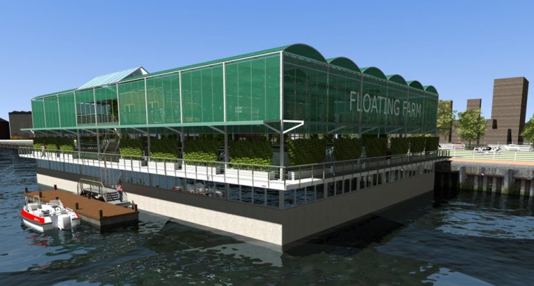 Rotterdam abrirá la primer granja flotante