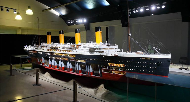 Se testigo de una de las recreaciones más grandes del Titanic