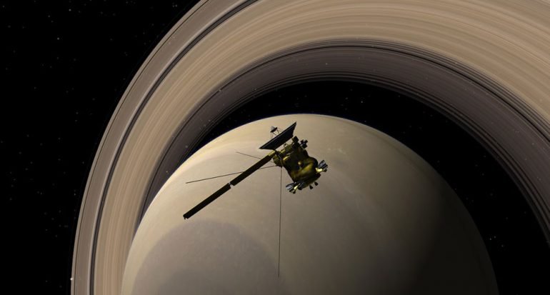 Terminó la misión Cassini a Saturno