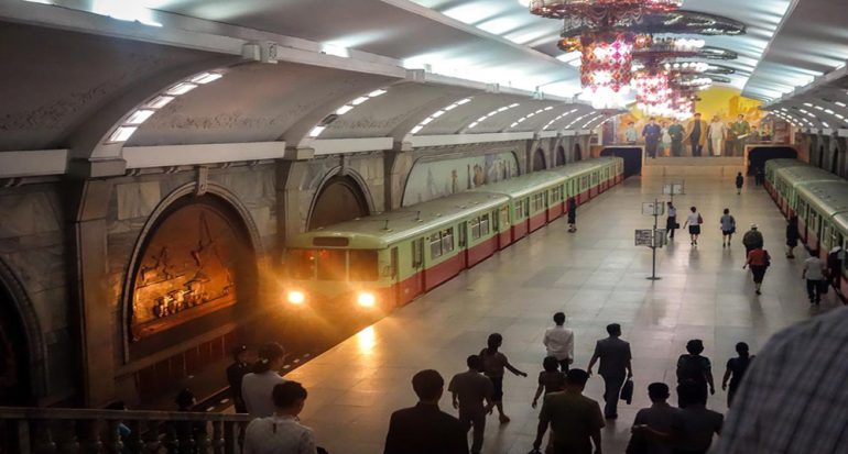 ¡El metro de Corea del Norte está abierto al público!