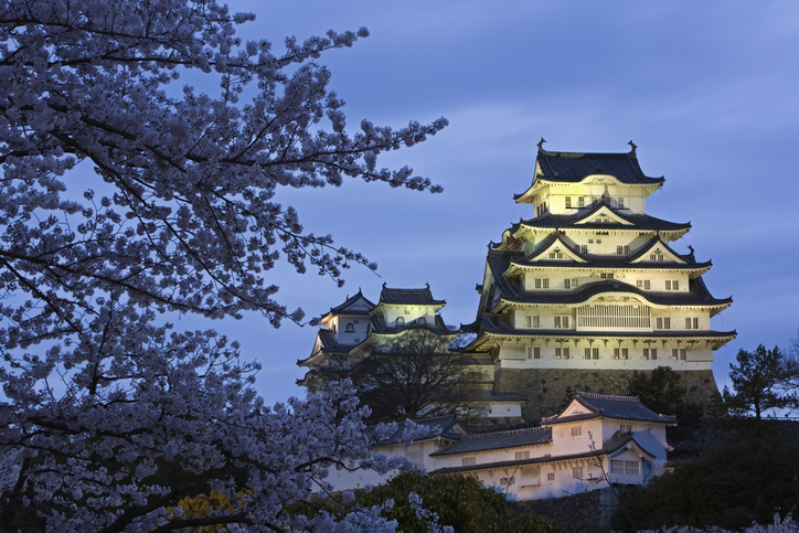 castelos do Japão Himeji