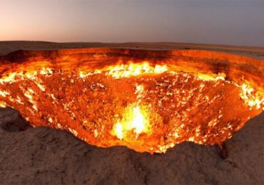 Puerta del infierno, cráter de Darvaza