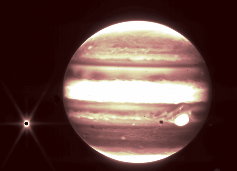 Telescopio James Webb Júpiter