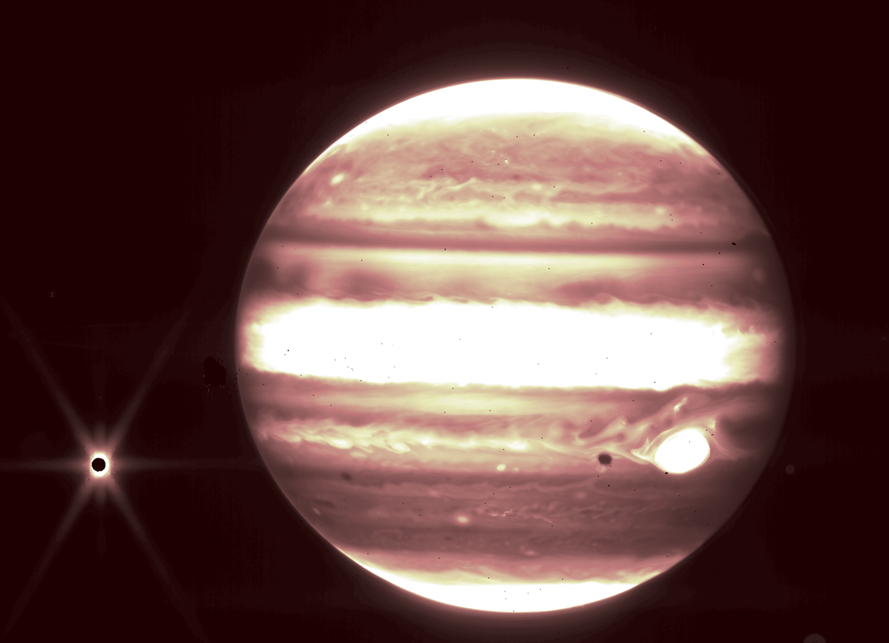 Teleskop Jamesa Webba ujawnia bezprecedensowe obrazy Jowisza w 2022 roku