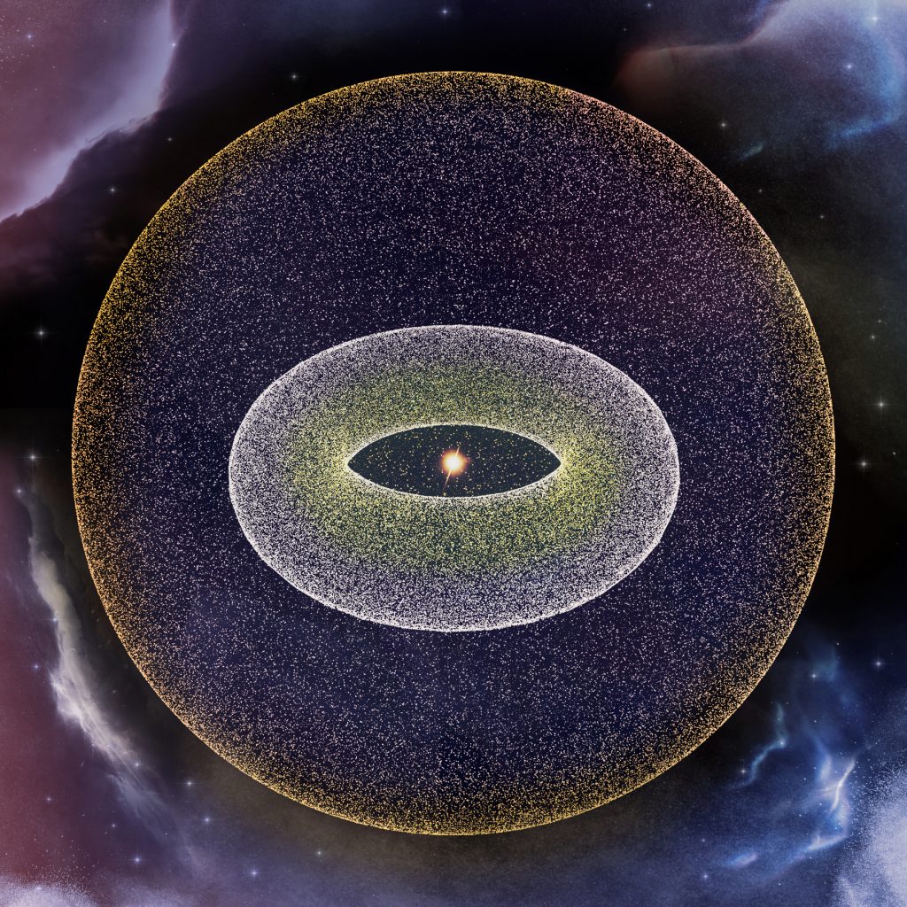 Cos’è la nuvola di Oort e che ruolo svolge nel sistema solare?