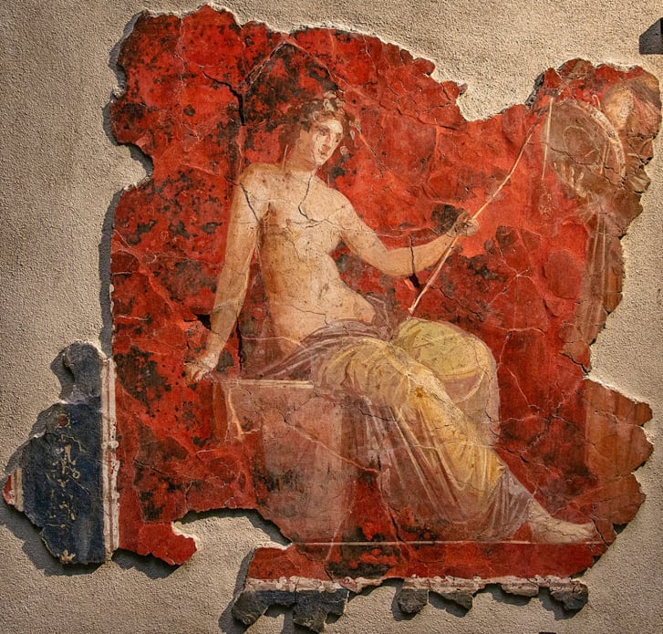 Bacchus en los frescos de Caracalla. / Fabio Caricchia
