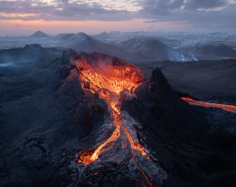 erupciones volcánicas Islandia