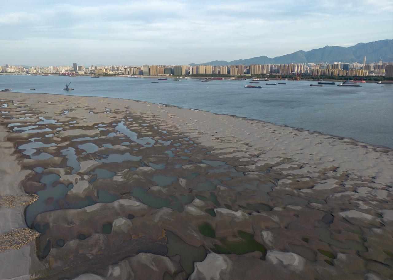 sequía río Yangtsé