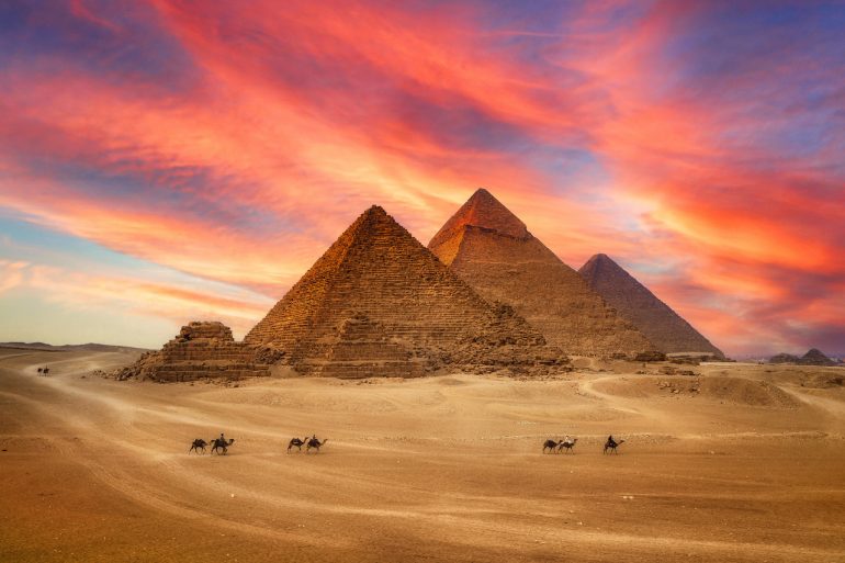 pirámides de giza desaparecer