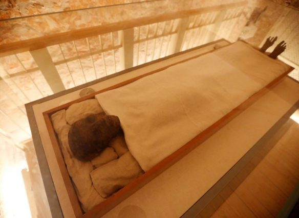 restos momificados