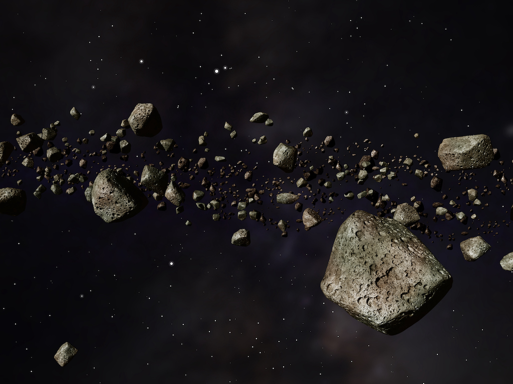 cinturón de asteroides