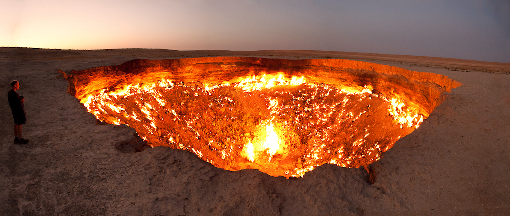 Turkmenistán quiere extinguir las llamas de las 'Puertas del Infierno' para siempre National Geographic Español