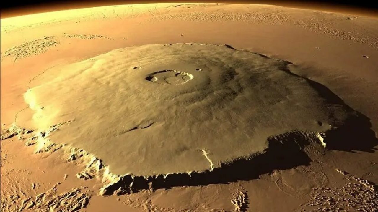 ¿El Monte Olimpo En Marte?