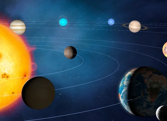 ¿Por qué los planetas giran alrededor del Sol?