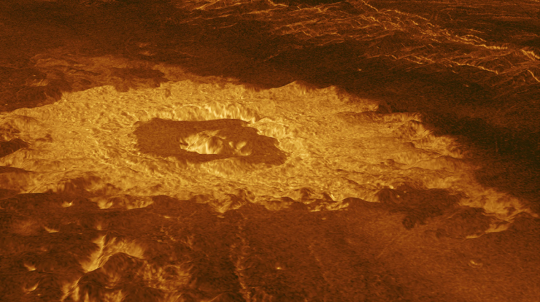 volcanes en Venus