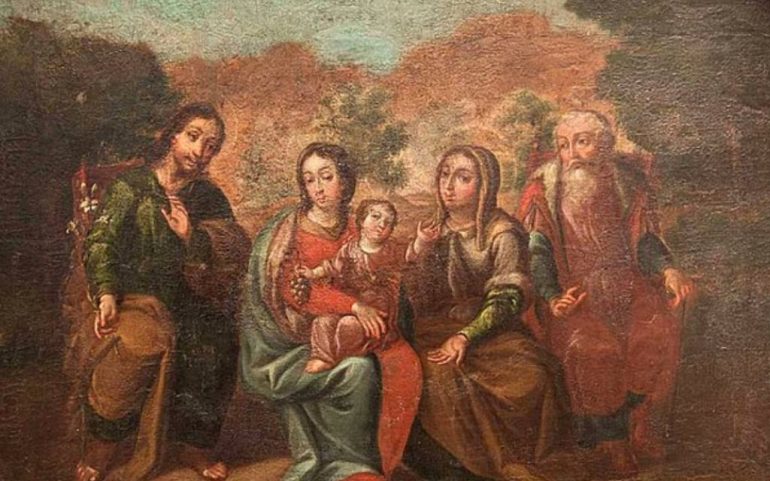 San Joaquín y santa Ana