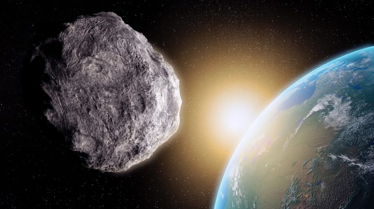 asteroide rozó la Tierra