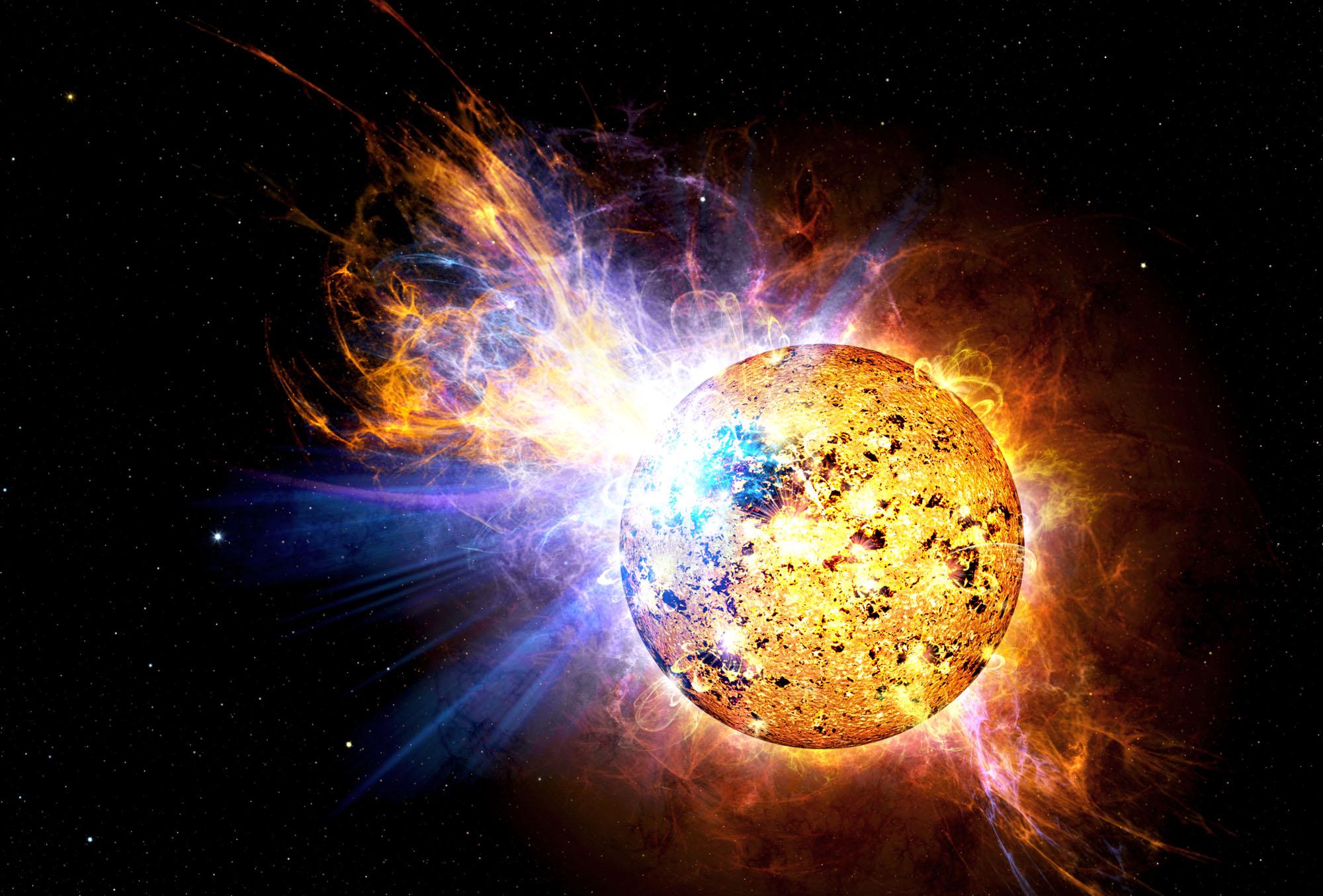 sistema solar muerte sol supernova