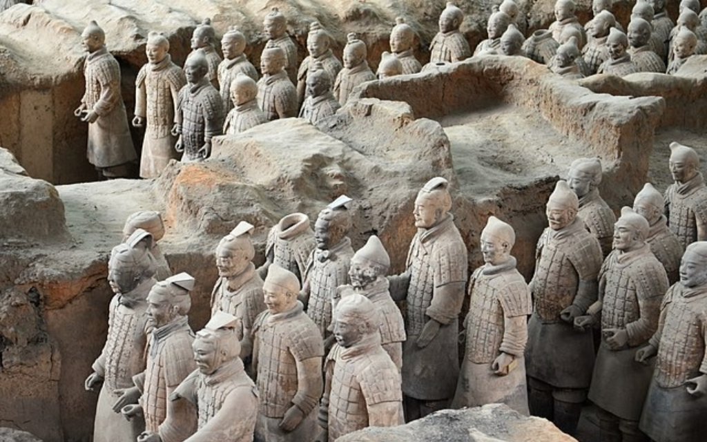 El Ejército de Terracota del emperador Qin Shi Huang