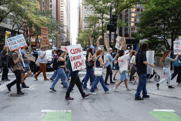 Semana del Clima de Nueva York: Así fue el inicio de las protestas en Estados Unidos