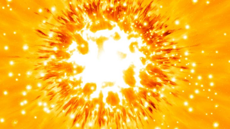 explosión de rayos gamma que iluminó a todo el Sistema Solar