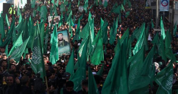 Celebración de Hamás en Palestina