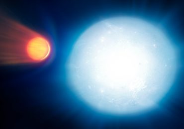 cristales de cuarzo en la atmósfera de un exoplaneta