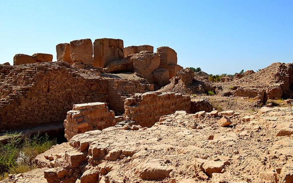 Ruinas del Palacio norte del rey Nabucodonosor