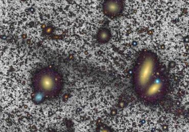 río intergaláctico de estrellas en el cúmulo de Coma