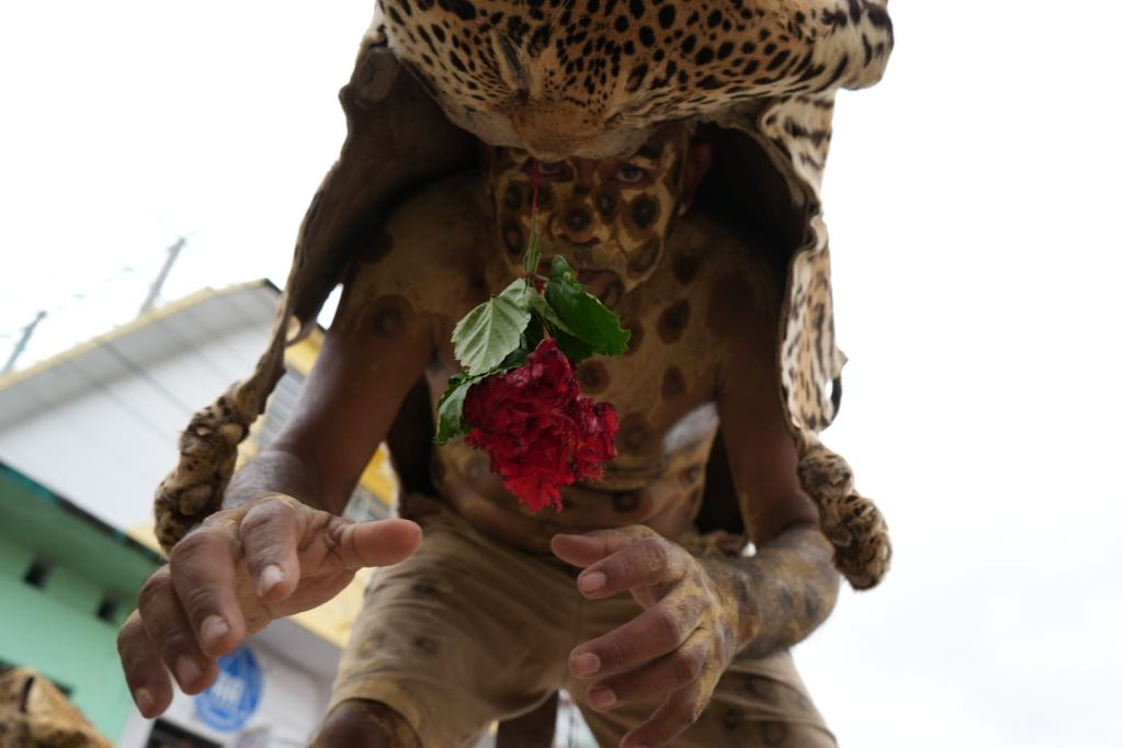 Jaguar el en la danza tradicional de Tenosique