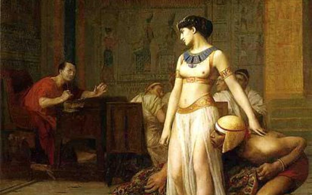 Cleopatra ante César por Jean-Léon Gérôme